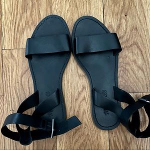 Madewell The Boardwalk Ankle Strap Sandal
